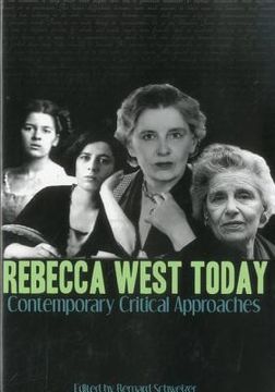 portada Rebecca West Today: Contemporary Critical Approaches (en Inglés)