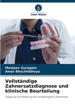 portada Vollständige Zahnersatzdiagnose und klinische Beurteilung (in German)