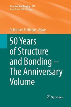 portada 50 Years of Structure and Bonding - The Anniversary Volume (in English)