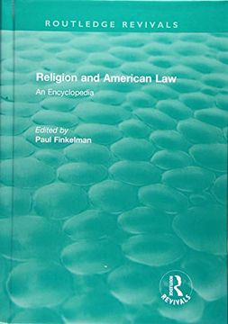 portada Routledge Revivals: Religion and American law (2006): An Encyclopedia (in English)