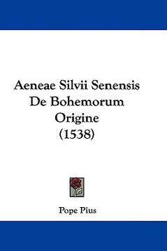 portada aeneae silvii senensis de bohemorum origine (1538)
