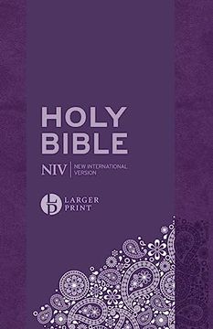 portada Niv Larger Print Personal Purple Soft-Tone Bible