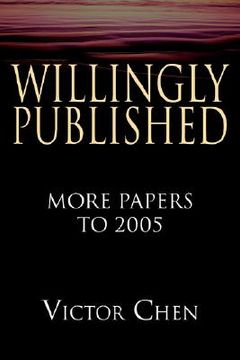 portada willingly published: more papers to 2005 (en Inglés)