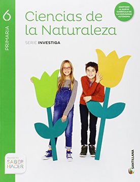 portada CIENCIAS DE LA NATURALEZA RESTO 6 PRIMARIA SANTILLANA