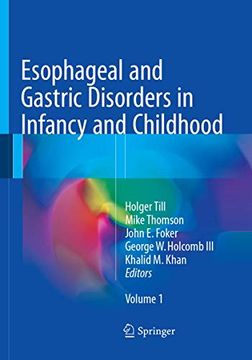 portada Esophageal and Gastric Disorders in Infancy and Childhood (en Inglés)