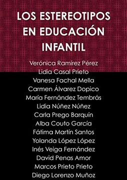 portada Los Estereotipos en Educación Infantil (in Spanish)