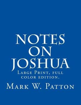 portada Notes on Joshua (in English)