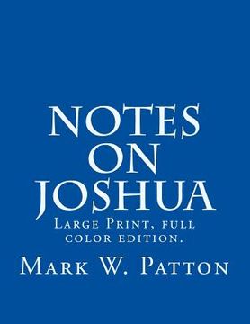 portada Notes on Joshua (en Inglés)