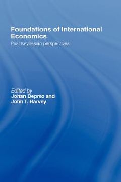 portada foundations of international economics: post-keynesian perspectives (in English)