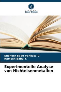 portada Experimentelle Analyse von Nichteisenmetallen (in German)