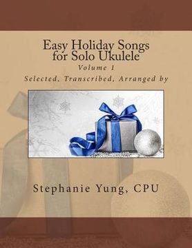 portada Easy Holiday Songs for Solo Ukulele (en Inglés)