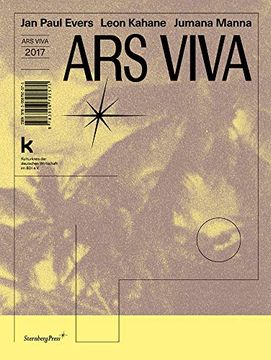 portada Ars Viva 2017 - jan Paul Evers, Leon Kahane, Jumana Manna