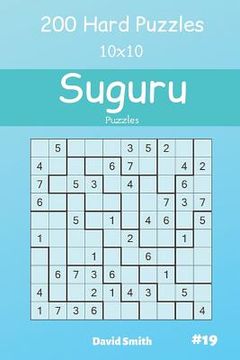 portada Suguru Puzzles - 200 Hard Puzzles 10x10 Vol.19 (en Inglés)