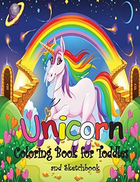 portada Unicorn Coloring Book for Toddles: Unicorn Coloring Book for Kids age 4-8, Sketchbook for Kids (Unicorns Coloring and Sketchbook) (en Inglés)