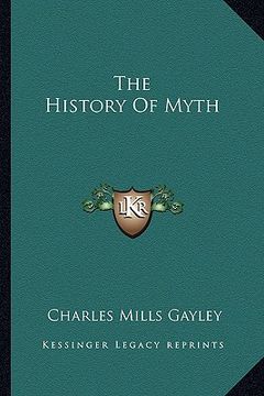 portada the history of myth (in English)