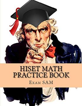 portada Hiset Math Practice Book: 250 Hiset Math Practice Test Questions (in English)