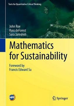 portada Mathematics for Sustainability (in English)