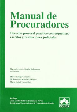 portada Manual de procuradores 1ª ed. (in Spanish)