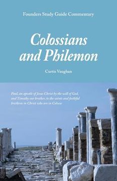 portada Founders Study Guide Commentary: Colossians and Philemon (en Inglés)