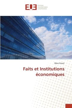 portada Faits et Institutions économiques (en Francés)