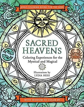 portada Sacred Heavens (Coloring Books for the Soul)