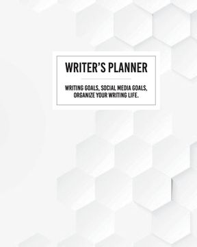 portada Writer's Planner - Writing Goals, Social Media Goals, Organize Your Writing Life. (en Inglés)