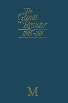 portada The Grants Register 1989-1991