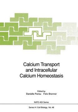 portada calcium transport and intracellular calcium homeostasis (en Inglés)