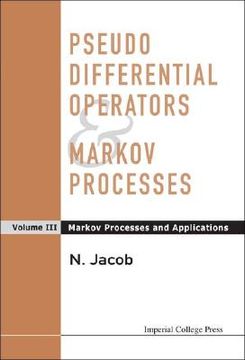 portada pseudo-differential operators and markov processes: volume iii: markov processes and applications (en Inglés)