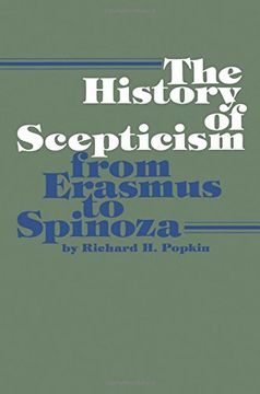 portada The History of Scepticism From Erasmus to Spinoza (en Inglés)