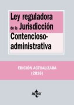 portada LEY REGULADORA DE LA JURISDICCION CONTENCIOSO-ADMINISTRATIVA (18ª ED.) (En