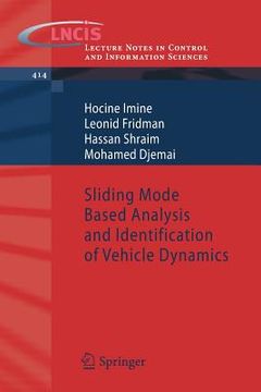 portada sliding mode based analysis and identification of vehicle dynamics