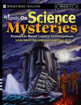 portada hands-on science mysteries for grades 3-6 : standards-based inquiry investigations (en Inglés)