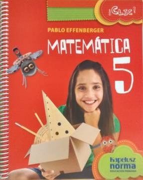 portada Matematica 5 Kapelusz Clic (Novedad 2015)
