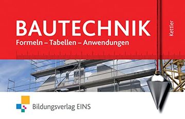 portada Bautechnik: Formeln, Tabellen, Anwendungen Formelsammlung (en Alemán)