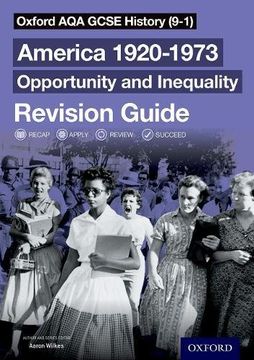 portada Oxford aqa Gcse History (9-1): America 1920-1973: Opportunity and Inequality Revision Guide (en Inglés)