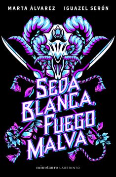 portada Seda blanca, fuego malva (in Spanish)