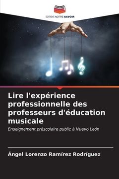 portada Lire l'expérience professionnelle des professeurs d'éducation musicale