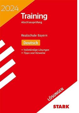 portada Stark Lösungen zu Training Abschlussprüfung Realschule 2024 - Deutsch - Bayern (en Alemán)