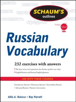 portada Schaum's Outline of Russian Vocabulary (Schaum's Outlines) (en Inglés)