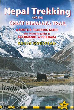 portada Nepal Trekking & the Great Himalaya Trail: A Route & Planning Guide (Trailblazer) (en Inglés)