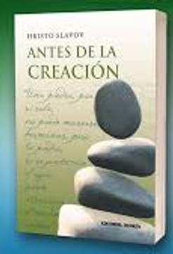 portada ANTES DE LA CREACIÓN (in Spanish)