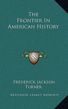 portada the frontier in american history (in English)