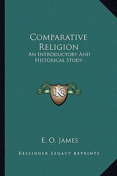 portada comparative religion: an introductory and historical study (en Inglés)
