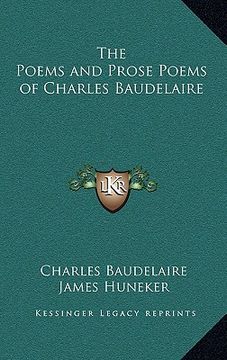 portada the poems and prose poems of charles baudelaire