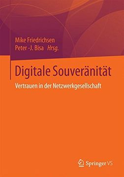 portada Digitale Souveränität: Vertrauen in der Netzwerkgesellschaft (en Alemán)