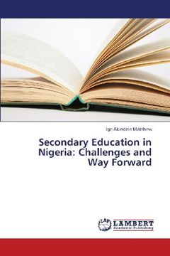 portada Secondary Education in Nigeria: Challenges and Way Forward