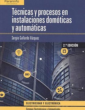 portada Técnicas y Procesos en Instalaciones Domóticas y Automáticas