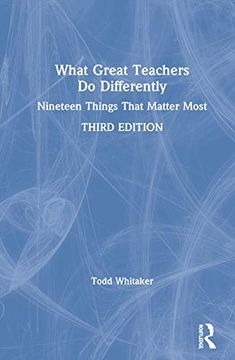 portada What Great Teachers do Differently: Nineteen Things That Matter Most (in English)