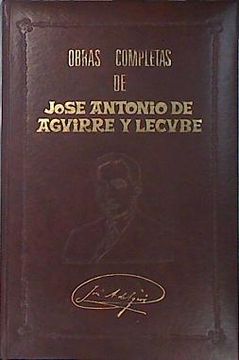 portada Obras Completas de Jose Antonio Aguirre y Lecube (T. 2)